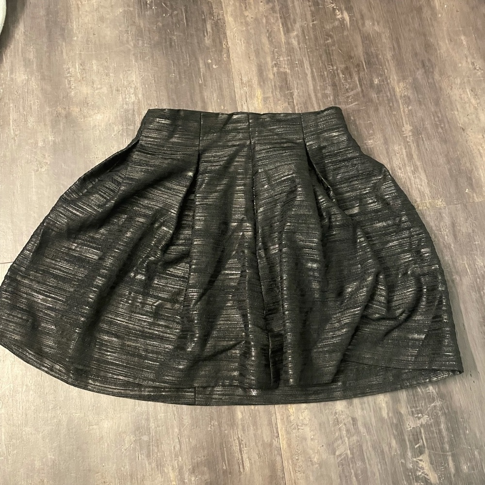 Steve alan Nicole Skirt in Black Luxe